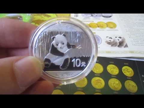 2014 Silver Chinese Panda Coin