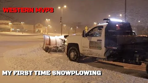 Snow Plowing In a 2015 Chevy 3500HD DURAMAX