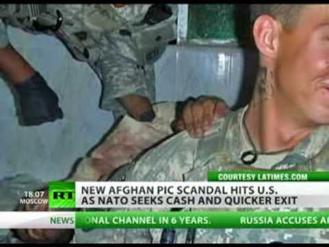 Bring out the dead: US troops pose with Afghan body parts