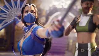 NEW  MORTAL KOMBAT 1 KITANA  FOOTAGE