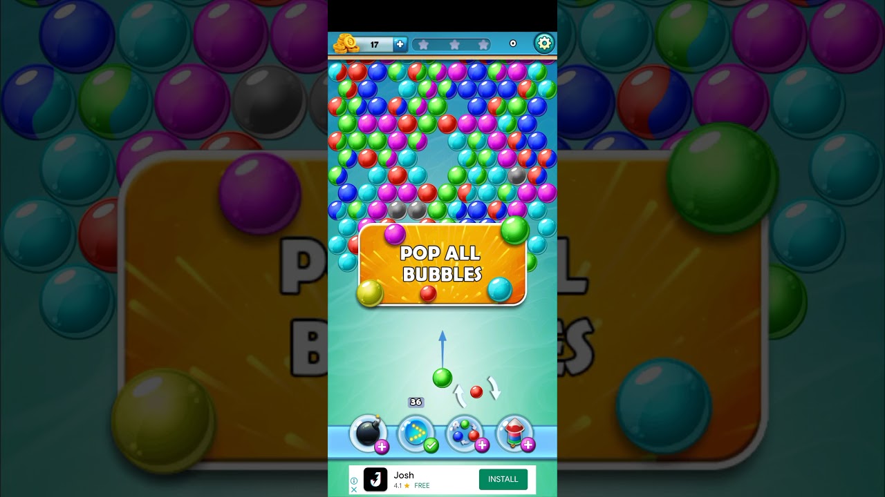 New gameplay series ever Bubble shooter with friends 1 YouTube