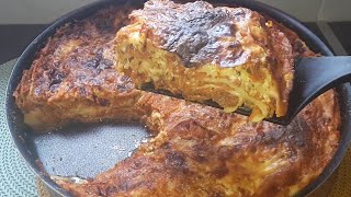 lasagnes au pain de tortilla لازانيا بالخبز تورتيلا