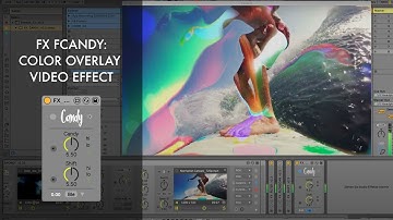 Zwobot Video for Ableton Live - FX CANDY - Color FX