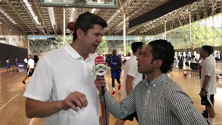 Walter Roese director tcnico de la NBA ACADEMY LAT...