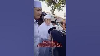 BANG HAJI TIBA DI MESJID...JADI KHATIB IDUL ADHA