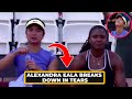 Alex Eala Crying After Losing the Match Today | Eala highlights 