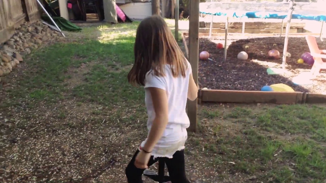 How to pogo stick on dirt and grass YouTube