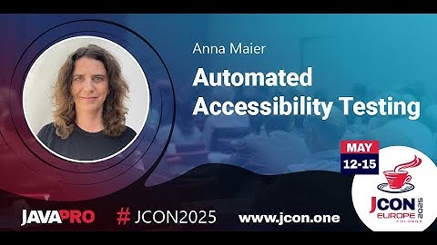 Automated Accessibility Testing | Anna Maier (EN)