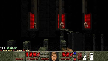 Doom - Ultimate Doom "In Name Only" (E3M6: Mt Erebus): UV-Max (Map Author: Nine Inch Heels)