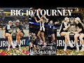 Iowa wbb  big ten tourney vlog woooo champs