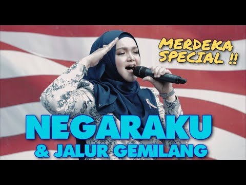 SITI NURHALIZA - NEGARAKU & JALUR GEMILANG (MERDEKA )