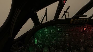 Avro Vulcan Low visibility landing
