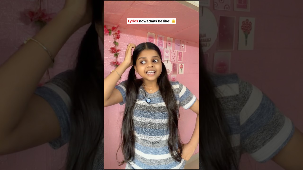 Lyrics Nowadays Alaparaigal 🤣| Wait for it | Share with your friends 😂 #shorts #jennimj #ytshorts