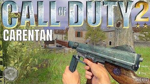Call of Duty 2 Multiplayer Gameplay on Carentan 2022