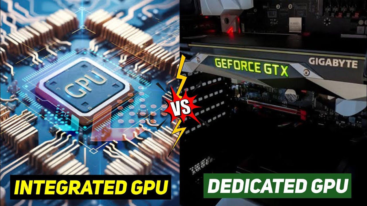Difference Between Integrated Graphics Card Vs Dedicated Graphics Card || Dedicated Vs Integrated