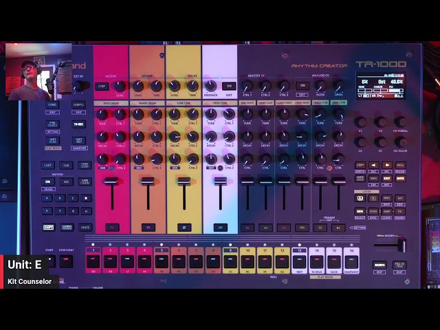 TR-1000 Rhythm Creator | Kit Breakown of 