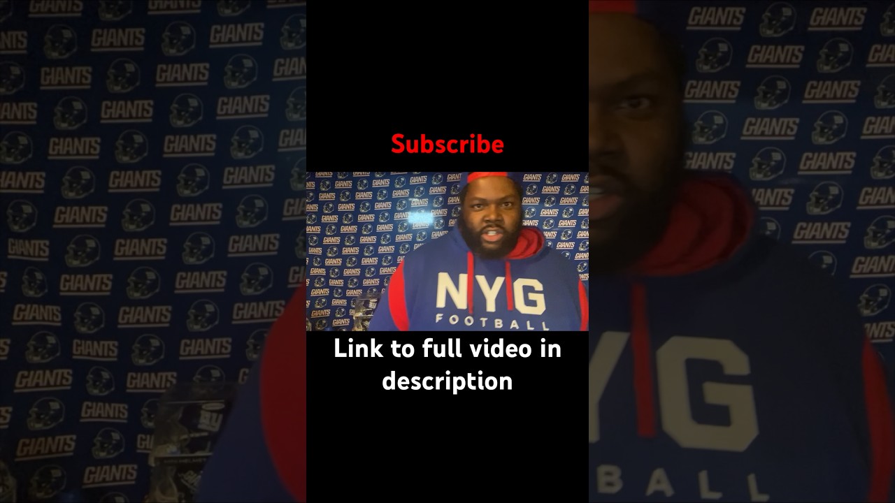 New York Giants vs Dallas Cowboys Sunday night football pre game hype