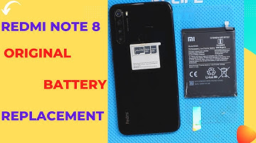 redmi note 8 original battery replacement || rt electronics sagar ||    #mobilerepairing #redmi