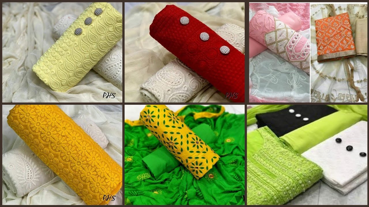 Top Stylish Chikenkari Handwork Dress Collection 2019/2020