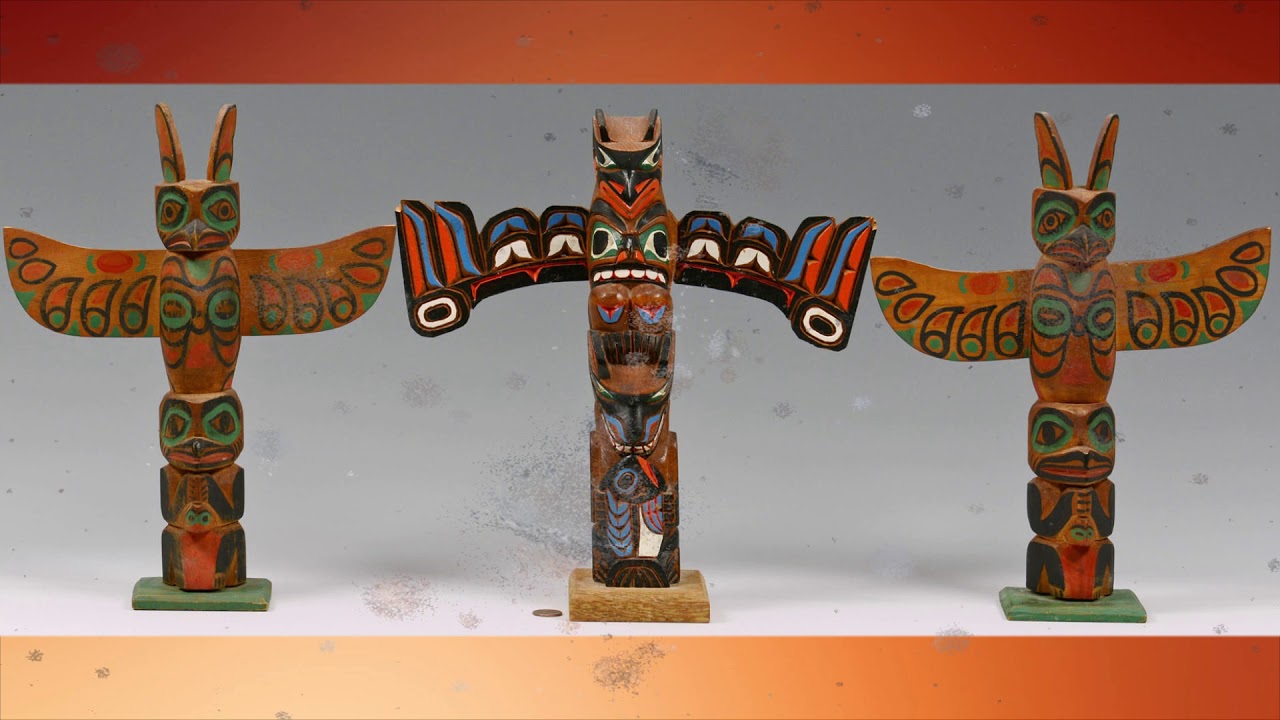 Тотемы индейцев
158