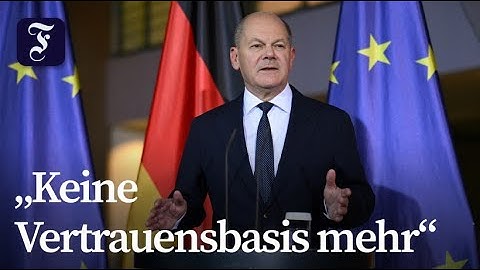 Scholz rechnet mit Lindner ab: „Er hat mein Vertrauen gebrochen“