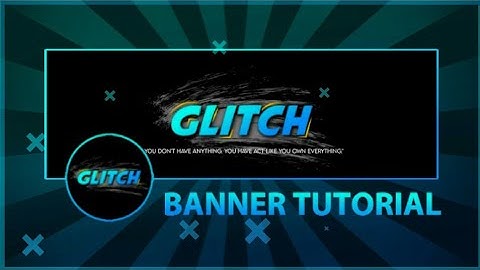 How To Make Cool Text Banner Like Gguruji 2nd Channel Glitch On Android |SumiT GfX
