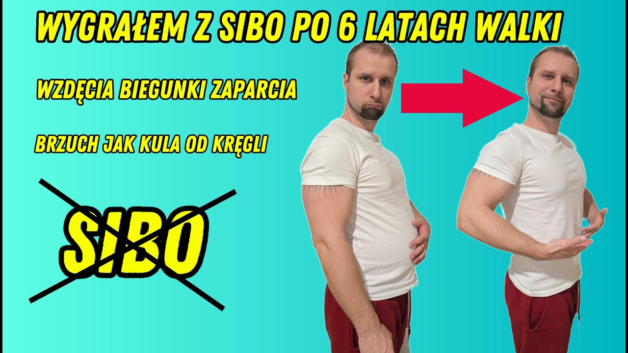 Wygrałem z SIBO po 6 latach walki! Wzdęcia, biegunki, zaparcia... KONIEC Z TYM!