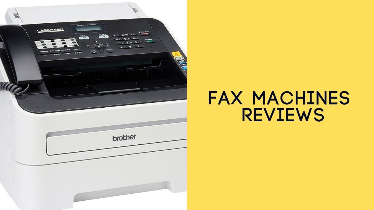 Fax Machines Reviews - Fax Machines To Buy In 2019 - YouTube