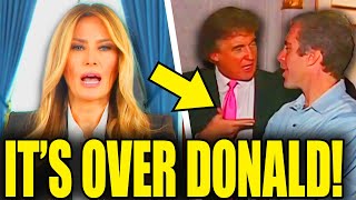 Melania ABANDONS Trump As EPSTEIN RELEASE ENDS Term!