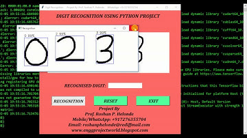Python Code for Digit Recognition Using Neural Network Full Source Code   IEEE Based Project