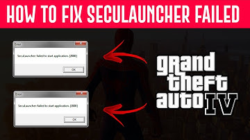 How To Fix SecuLauncher Failed To Start Application [2000] in GTA 4 | Fix SecuLauncher Instantly