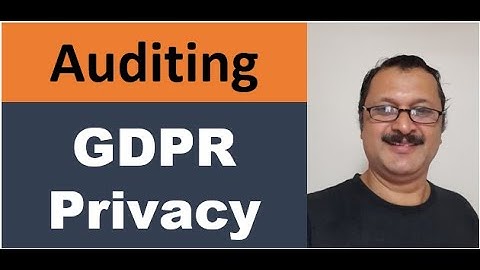How to audit GDPR/Privacy. #gdpr #privacy #auditing