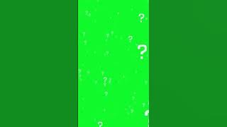 Green Screen Question Marks 🔥🔥 #greenscreen #greenscreeneffects