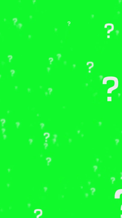 Green Screen Question Marks 🔥🔥 #greenscreen #greenscreeneffects