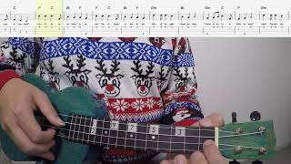 Video thumbnail of "Hark! The Herald Angels Sing Ukulele Carol"