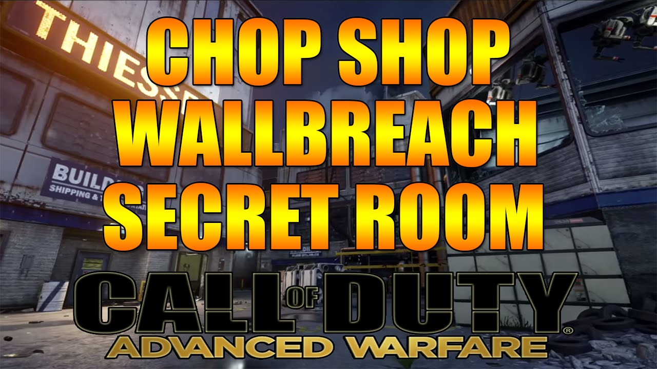 GLITCH COD AW WALLBREACH SECRET ROOM INFECTED ON CHOP SHOP ALL CONSOLES !