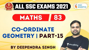 8:00 PM - SSC CGL/CHSL 2020-21 | Maths by Deependra Singh | Coordinate Geometry (Part-15)