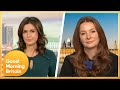 Susanna Quizzes Gillian Keegan Over The Number Of NHS Staff That Left Due To Brexit | GMB