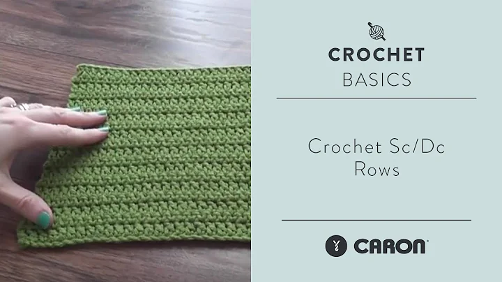 Master the Crochet Sc-Dc Rows Technique