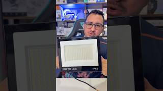 ￼Refletor Led Holofote 1000w Branco 6500k Ip67  Bivolt