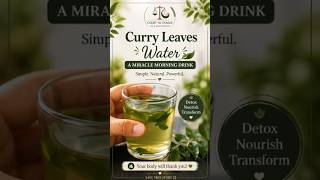 A small morning habit 🌿Curry leaves water #TryingToConceive #FertilityJourney #FertilityTips #IVF