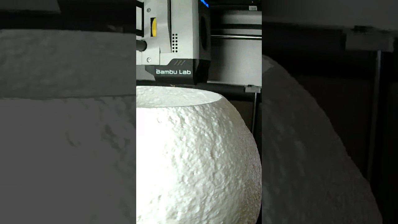 3D Printed Moon - #shorts