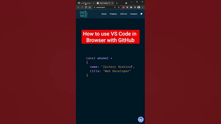 Using Built-In VS Code in GitHub #Shorts