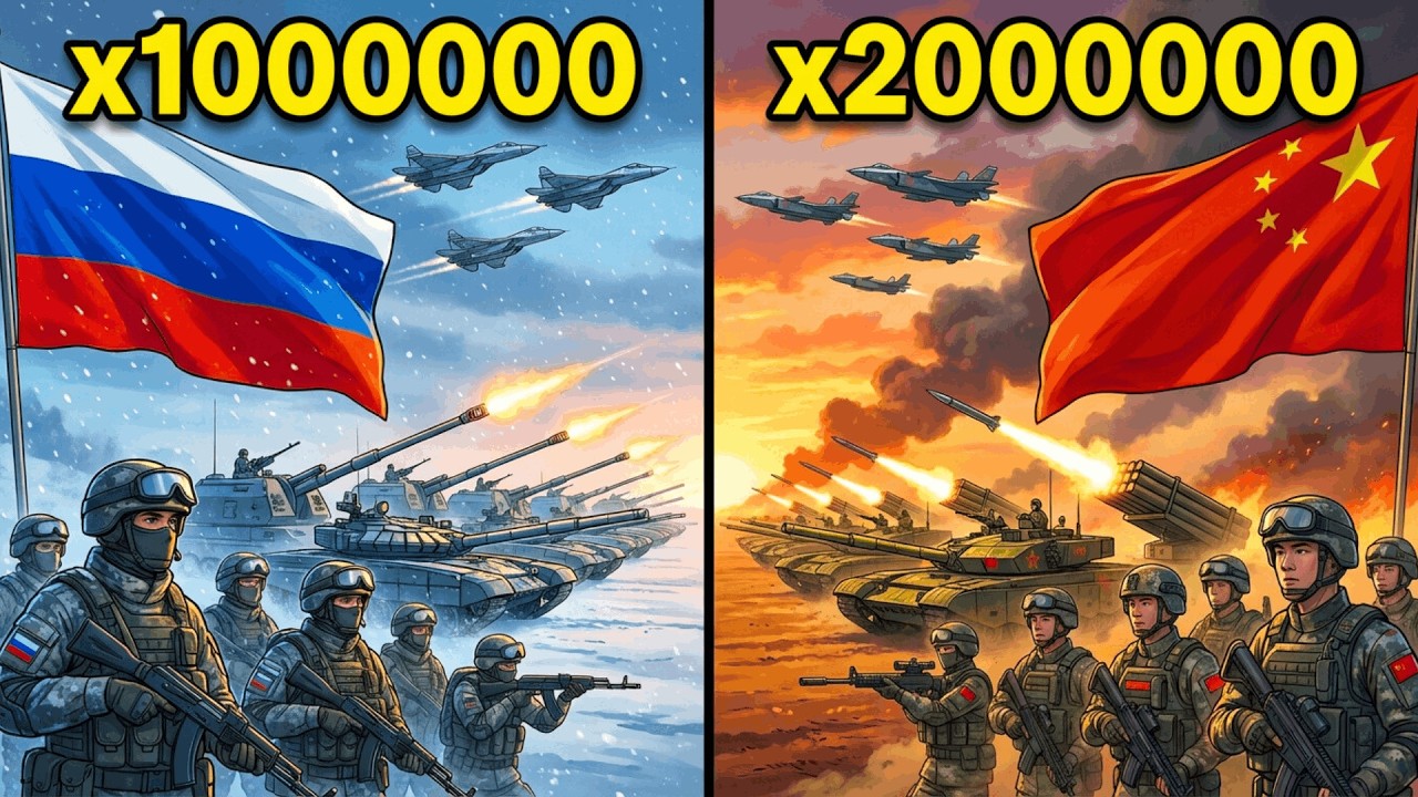 ЧТО ЕСЛИ СОВРЕМЕННЫЕ АРМИЯ РОССИИ и АРМИЯ КИТАЯ СТОЛКНУТСЯ МЕЖДУ СОБОЙ? (Битва за Дальний Восток)