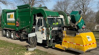 Mini Garbage Truck Compilation: Kalamazoo MI- Brand New WM Curotto & More!