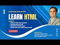 Learn HTML: Introduction to HTML, Create HTML Page - Class 01 (Urdu)