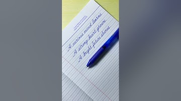 Cursive Writing Quote 29 | Cursive Handwriting Practice | Cursive Letters | How to write in cursive