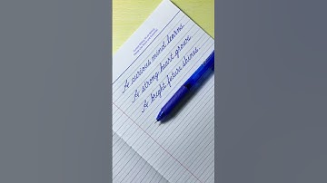 Cursive Writing Quote 29 | Cursive Handwriting Practice | Cursive Letters | How to write in cursive