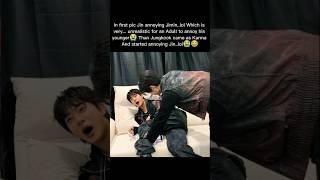 Jungkook take jimin revenge from jin😂😭#bts#kpop#army#lol#funny#jungkook#jin#jimin#viral#shots#new
