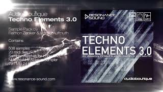 Audio Boutique - Techno Elements 3.0 | Techno Samples & Loops